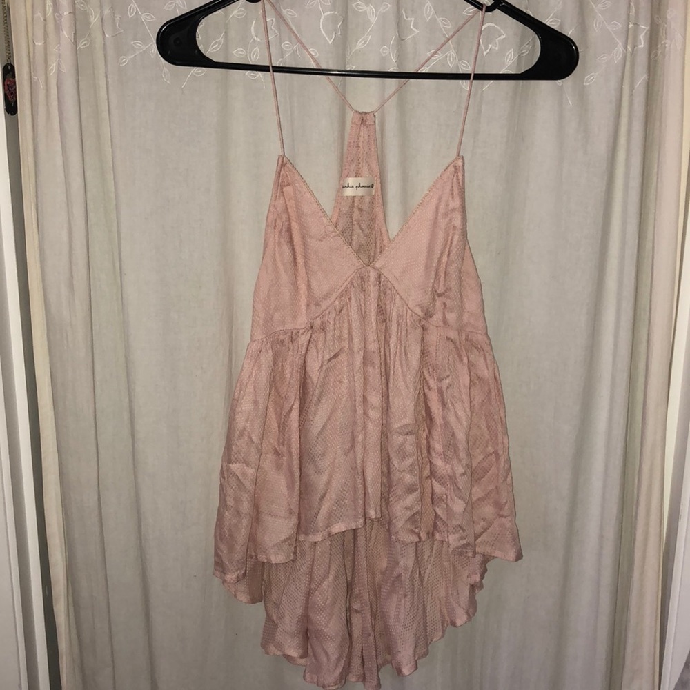 Pink tank top!